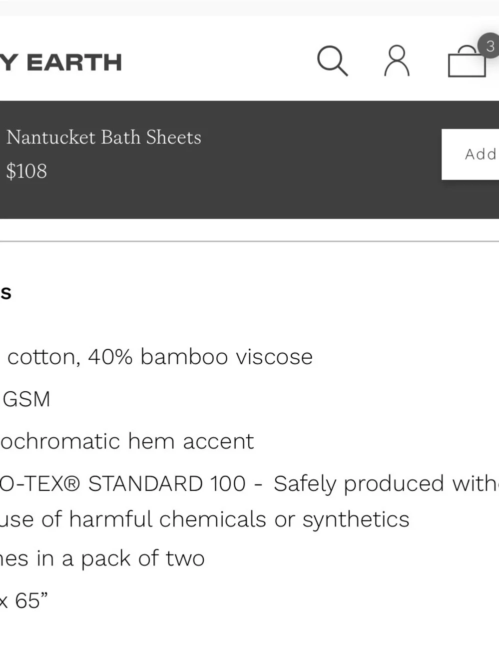 Cozy Earth Nantucket Bath Sheets (2)
